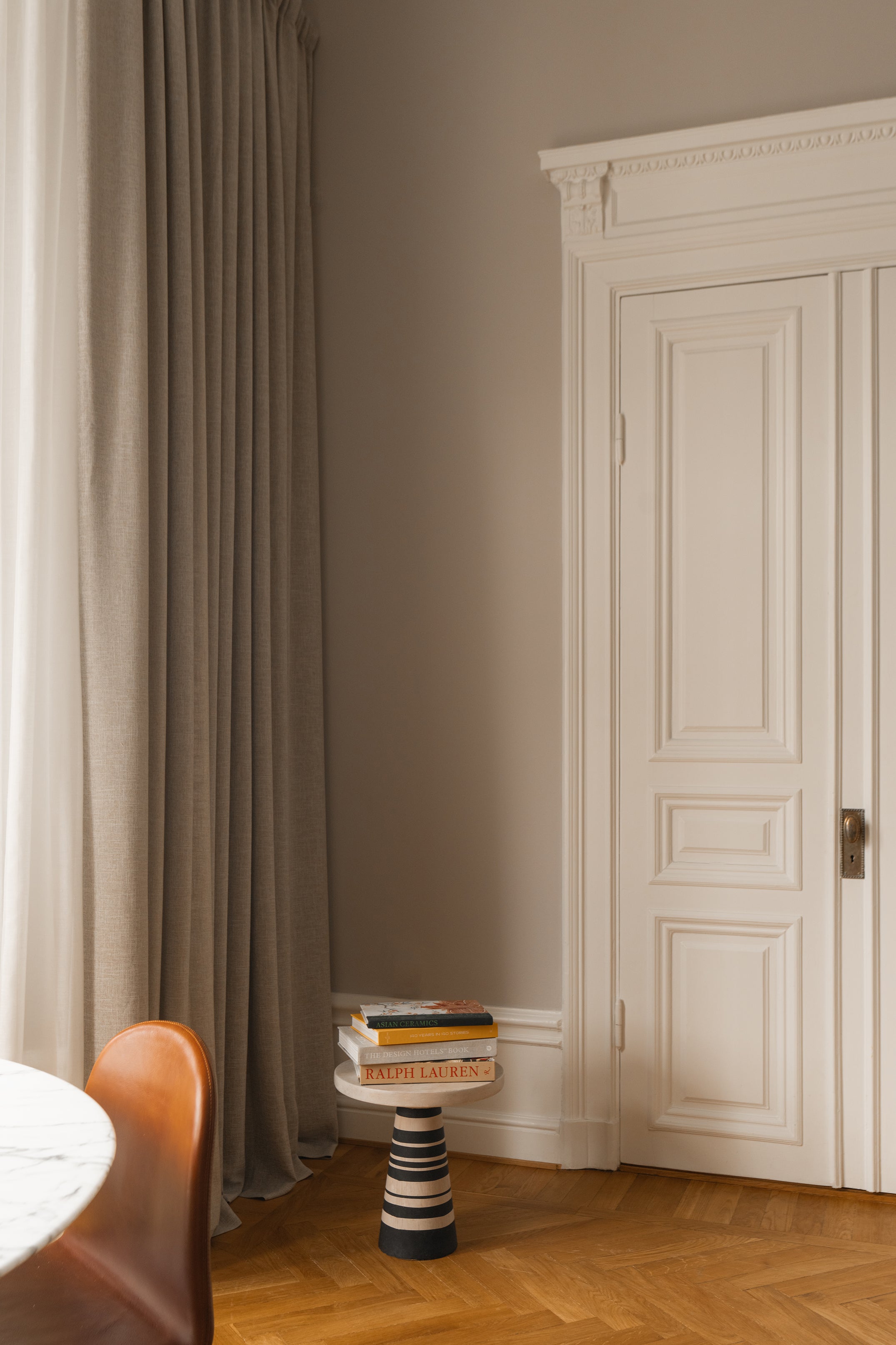 CHALEUR - Thick Linen Curtain